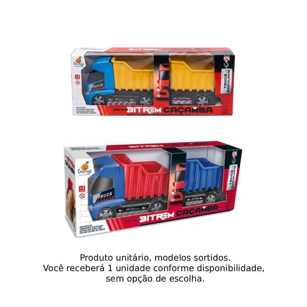Caminhão Bitrem com Caçamba Orange Toys - 0628