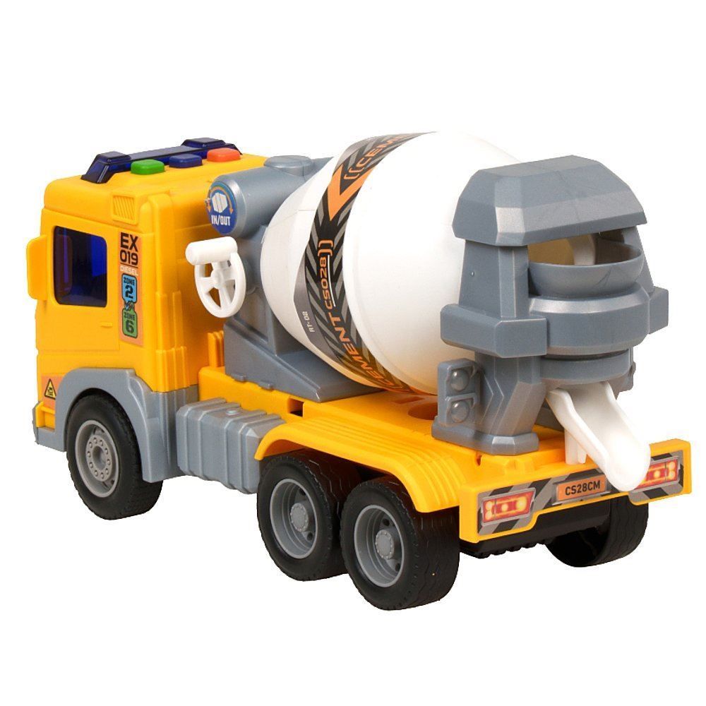Caminhão Construtor Betoneira Fricção com Luz e Som Havan Toys