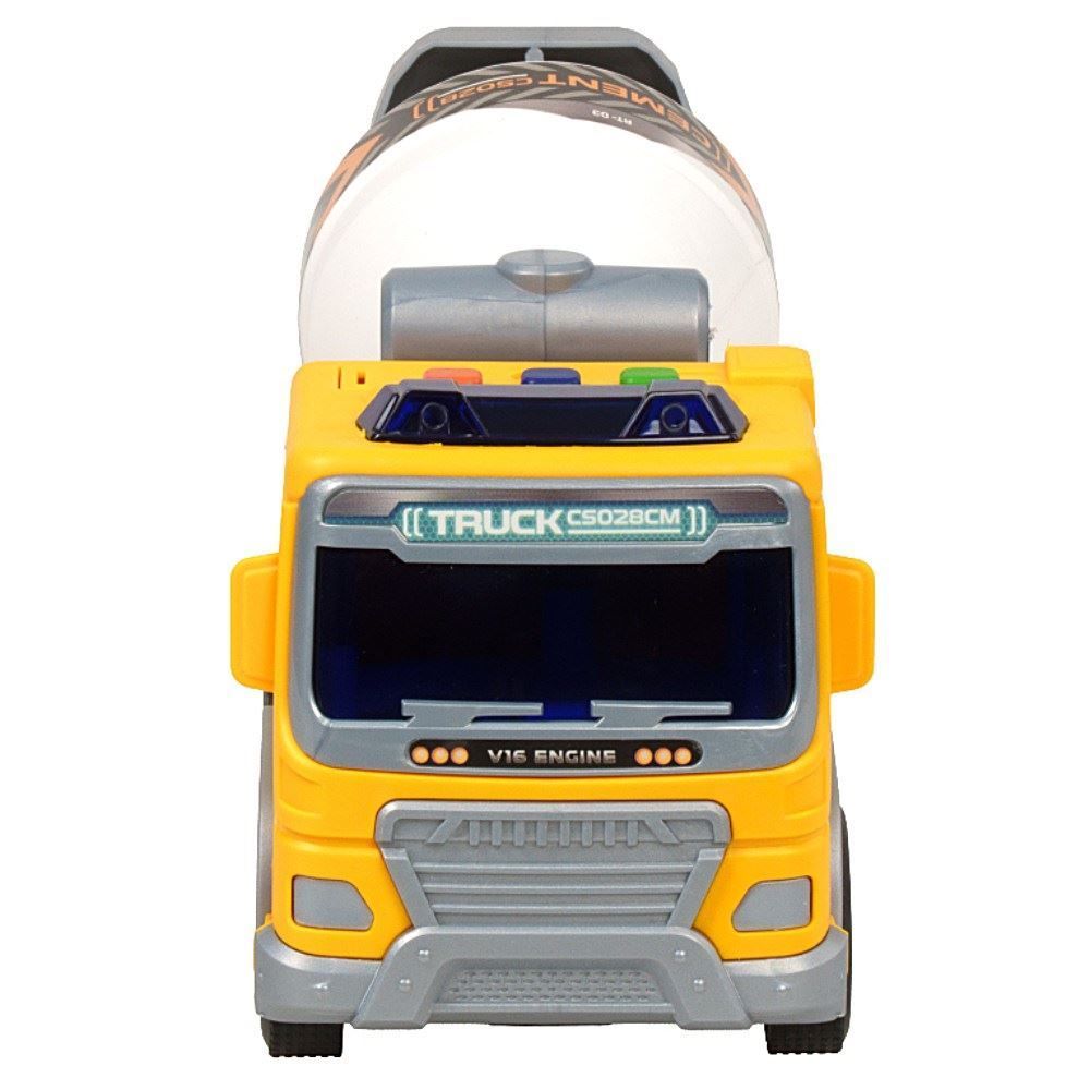 Caminhão Construtor Betoneira Fricção com Luz e Som Havan Toys
