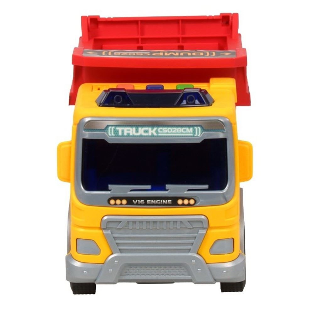 Caminhão Construtor Caçamba Fricção com Luz e Som Havan Toys