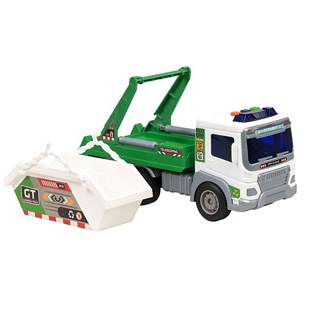 Caminhão Entulho Fricção com Luz e Som Havan Toys