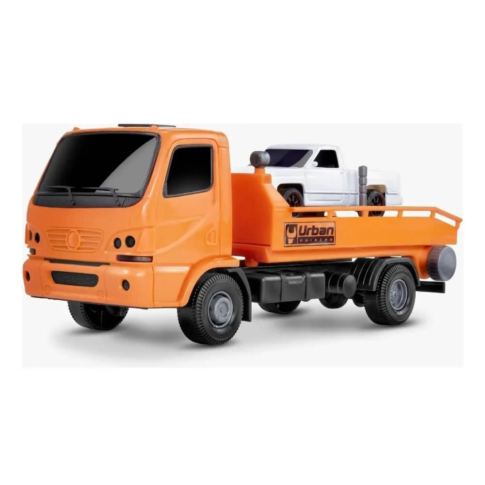 Caminhão Urban Guincho com Carrinho Roma Brinquedos - Sortido