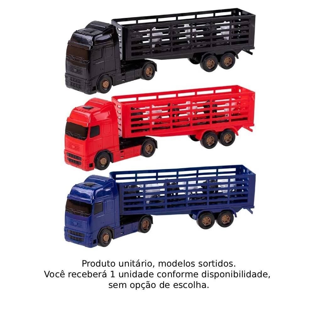 Caminhão Voyager Boiadeiro Roma Brinquedos - 1350