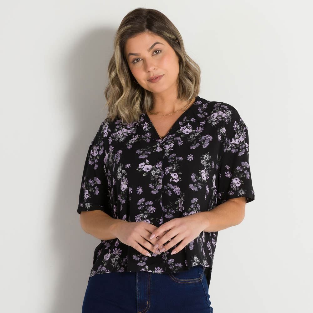 Camisa Estampada Estrelas Boby Blues