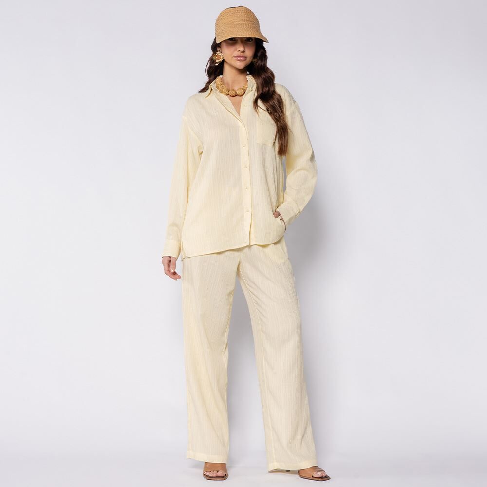 Camisa Feminina Alongada Listrada Boby Blues