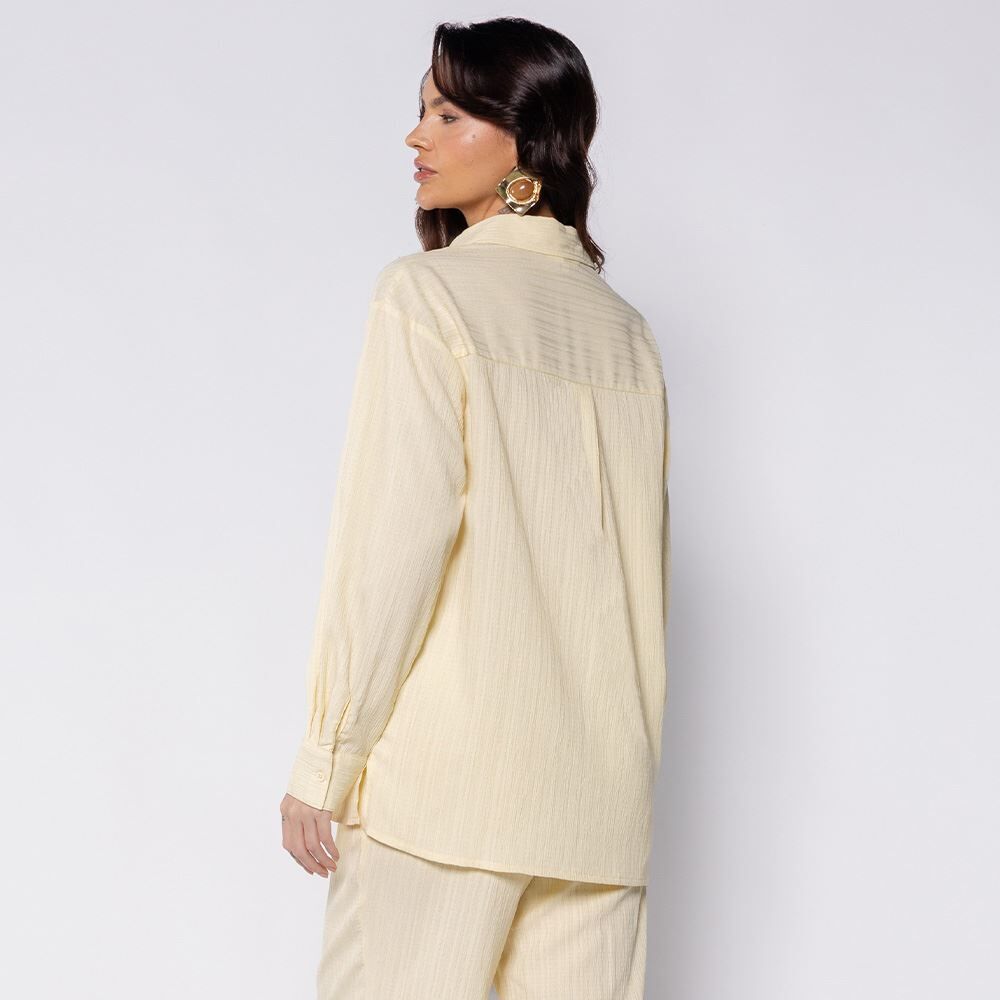 Camisa Feminina Alongada Listrada Boby Blues