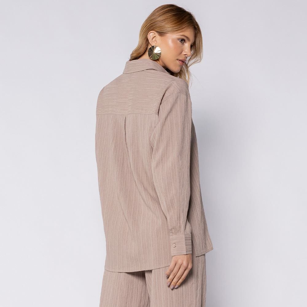 Camisa Feminina Alongada Listrada Boby Blues