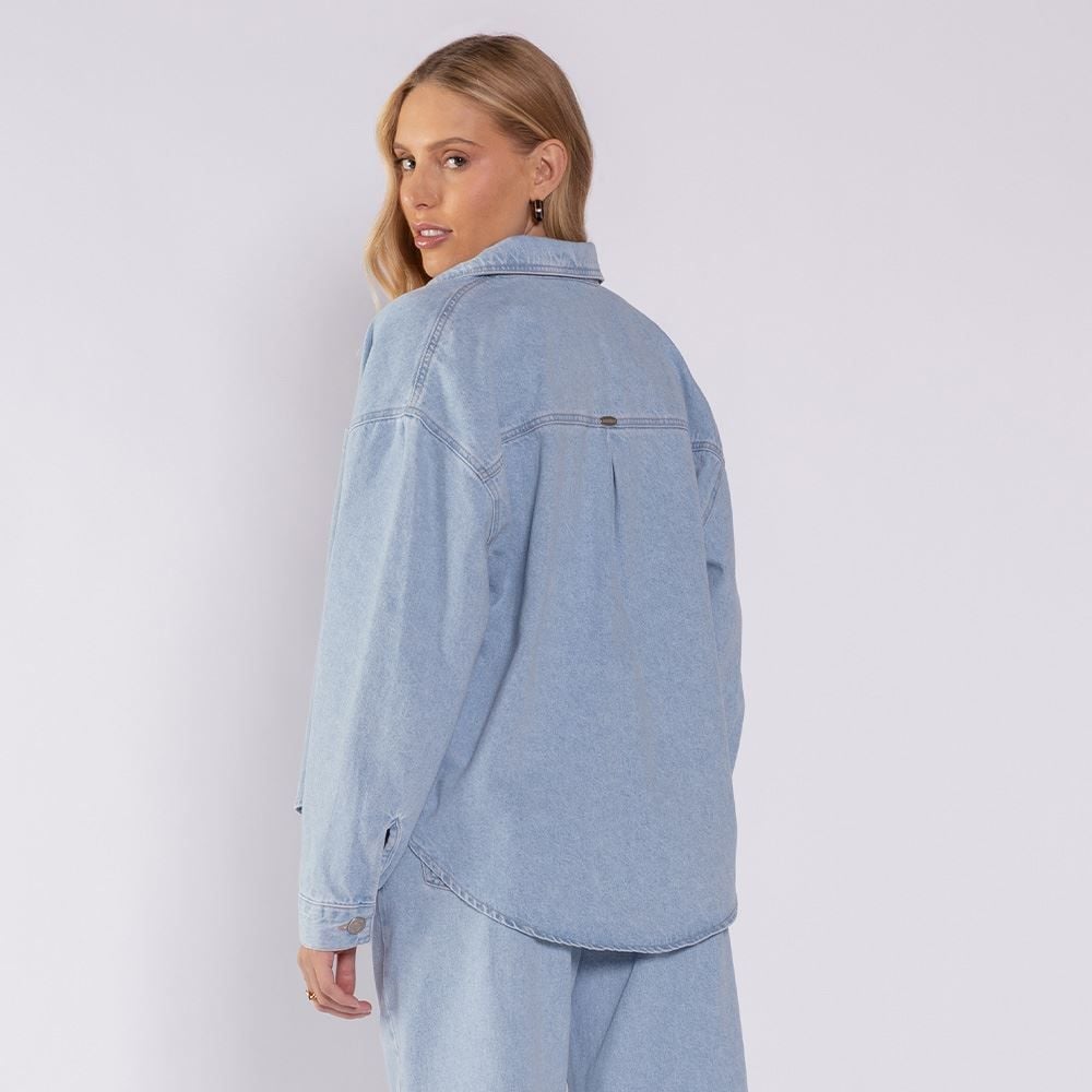Camisa Feminina Jeans Boby Blues