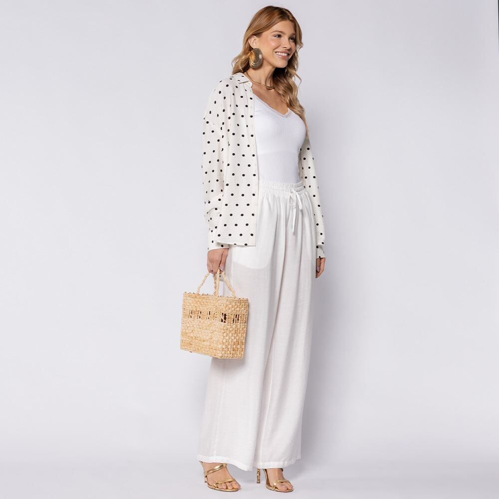 Camisa Feminina Texturizada Patricia Foster