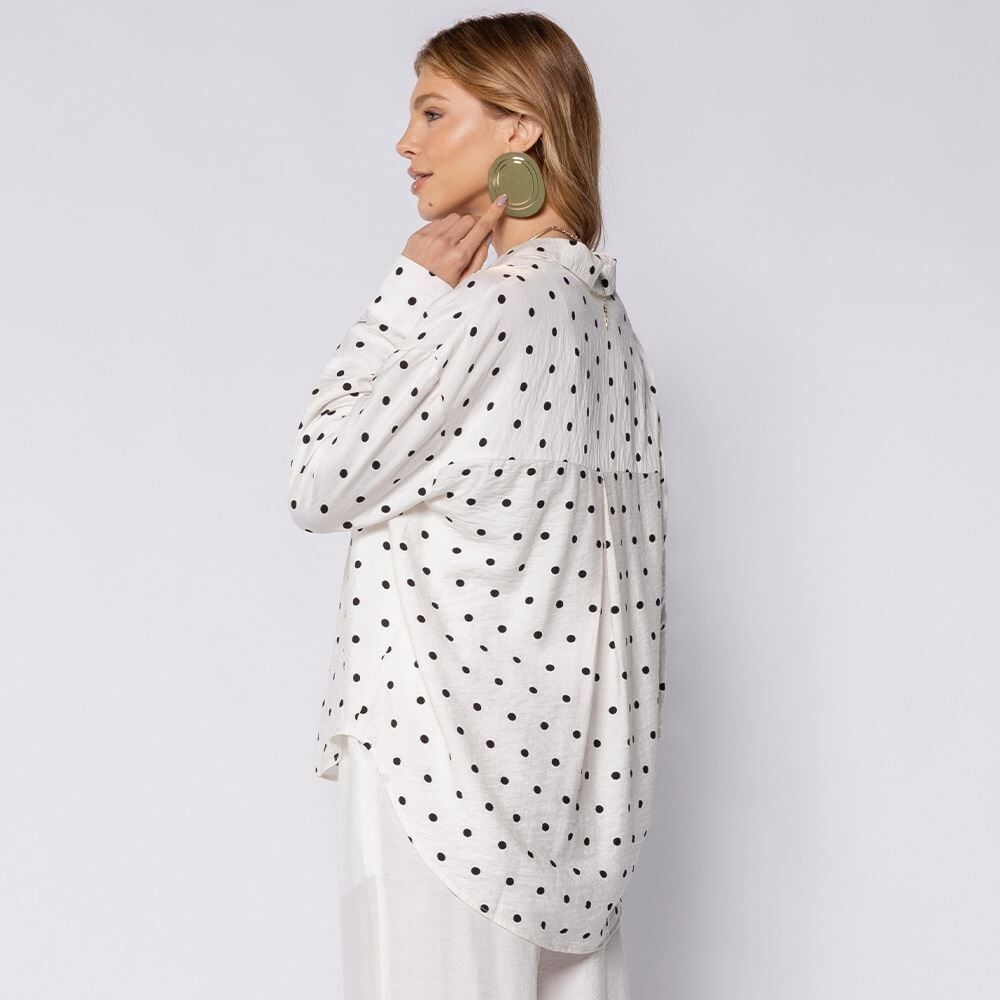 Camisa Feminina Texturizada Patricia Foster