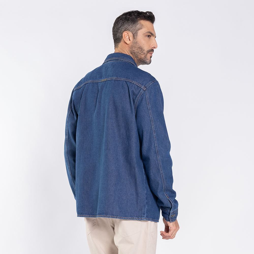 Camisa Jeans Masculina Thing
