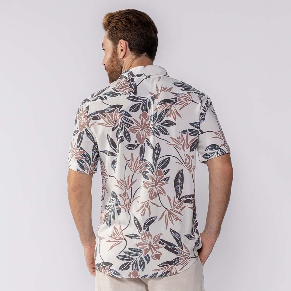 Camisa Masculina De Botão Em Viscose Thing