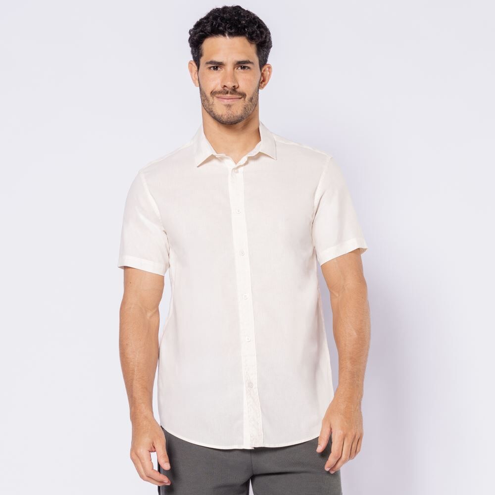 Camisa Masculina Em Tricoline Marc Alain