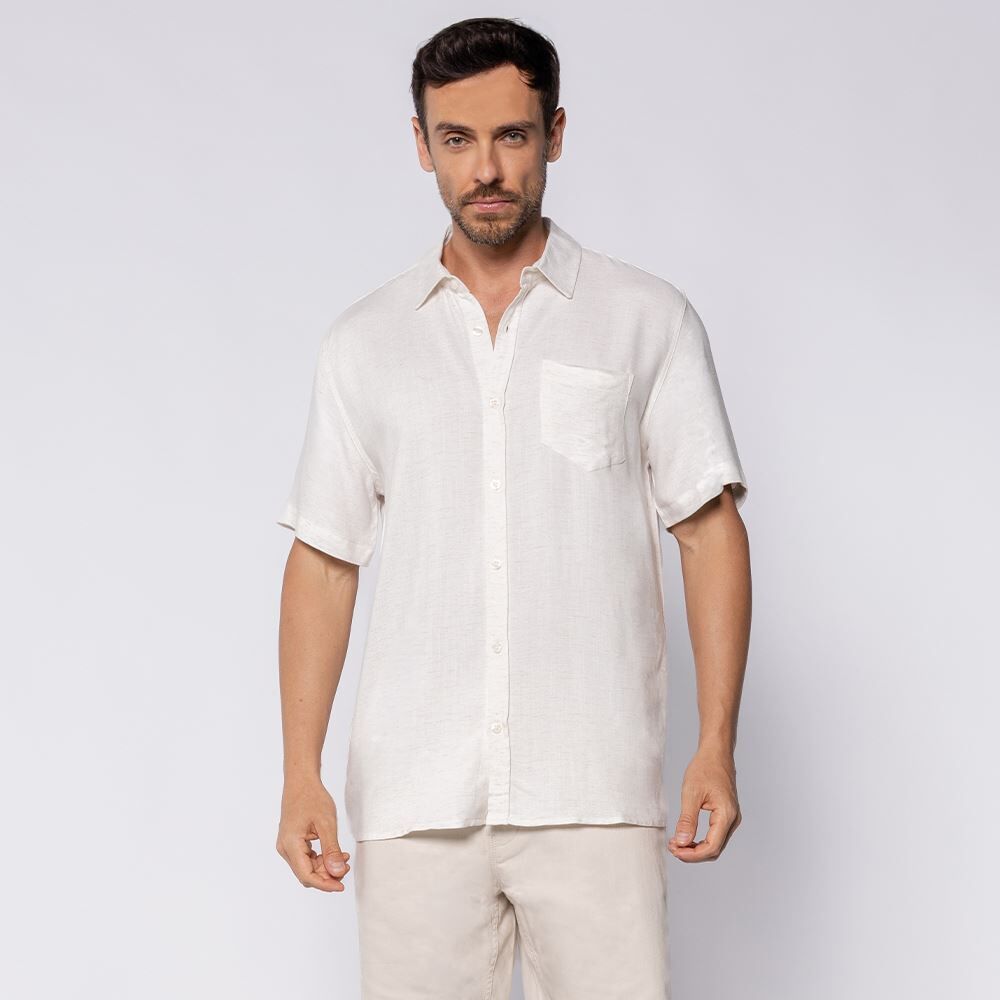 Camisa Masculina Manga Curta Marc Alain