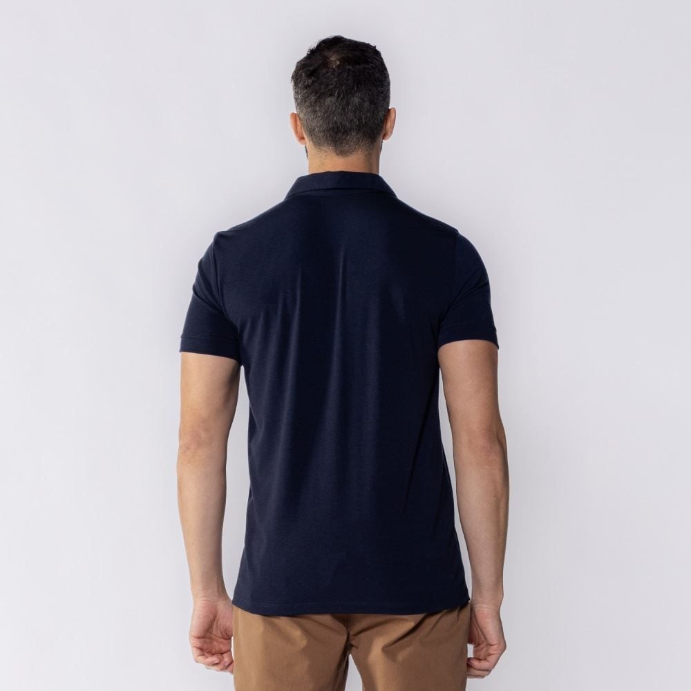 Camisa Polo Masculina De Algodão Marc Alain