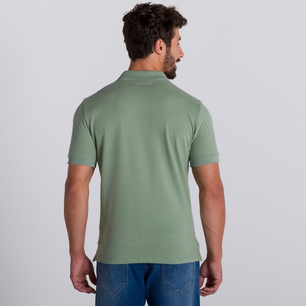 Camisa Polo Malha Piquet Hangar 33