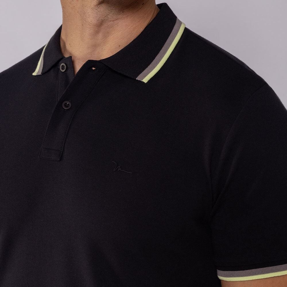 Camisa Polo Masculina De Algodão Marc Alain