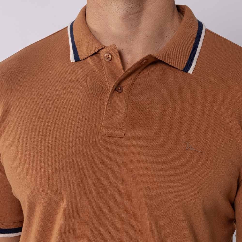 Camisa Polo Masculina De Algodão Marc Alain