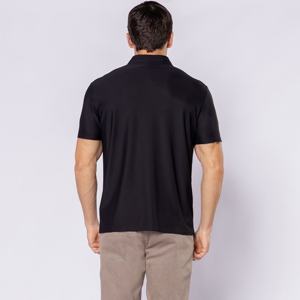 Camisa Polo Masculina Em Poliamida Marc Alain