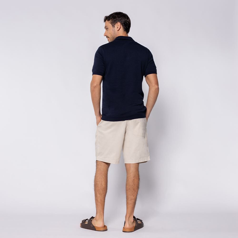 Camisa Polo Masculina Em Tricot Marc Alain