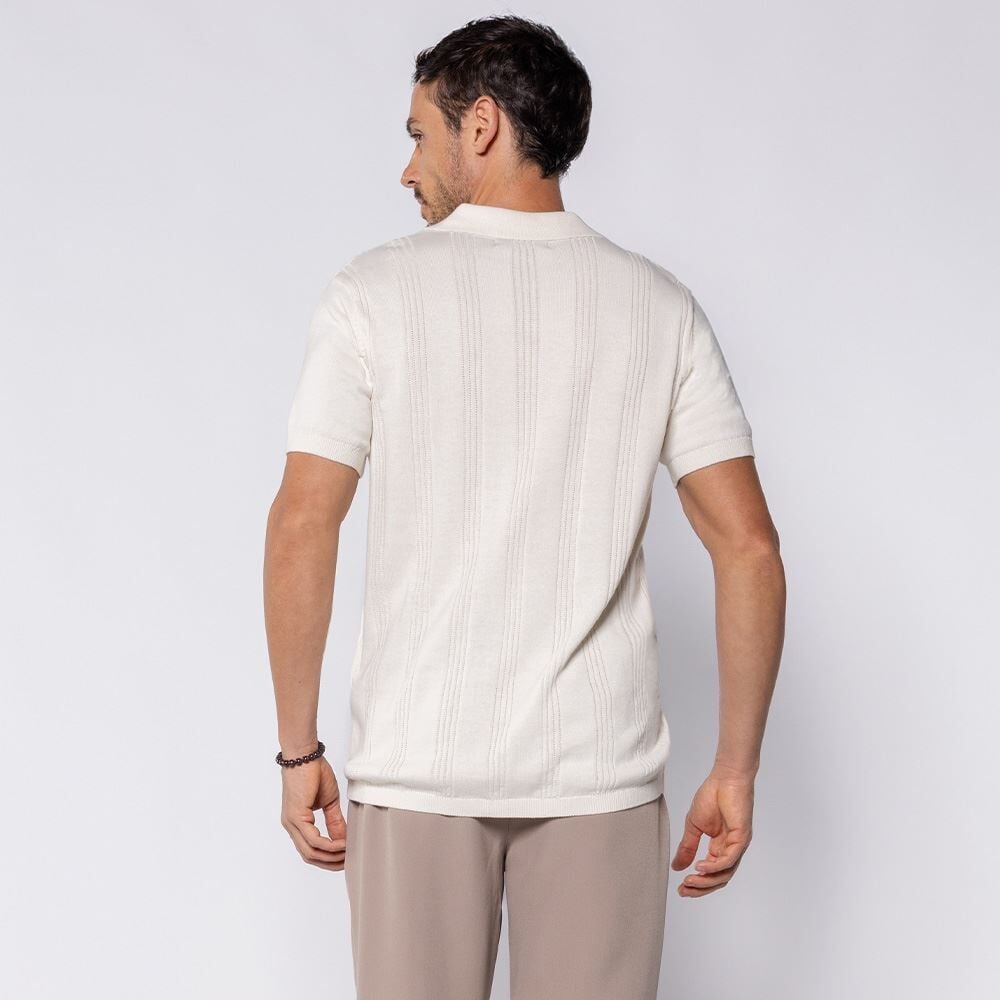 Camisa Polo Masculina Em Tricot Thing