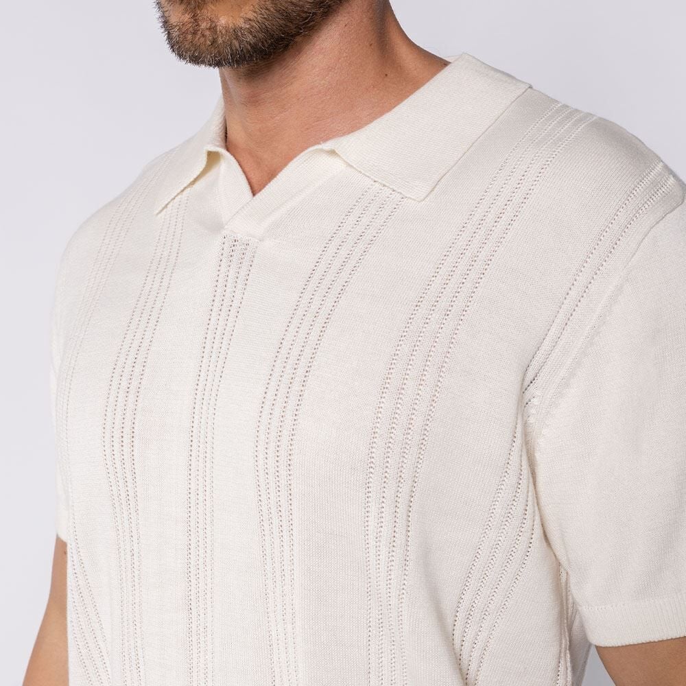 Camisa Polo Masculina Em Tricot Thing