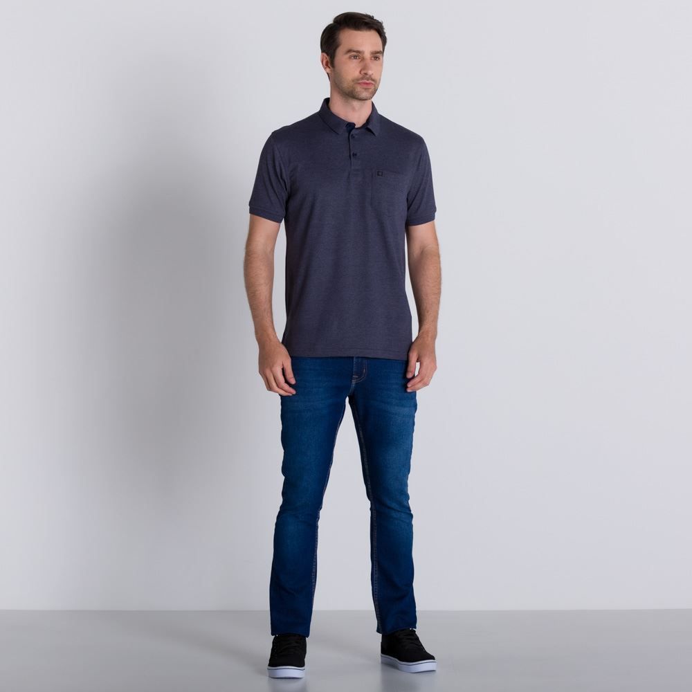 Camisa Polo Mescla Marc Alain