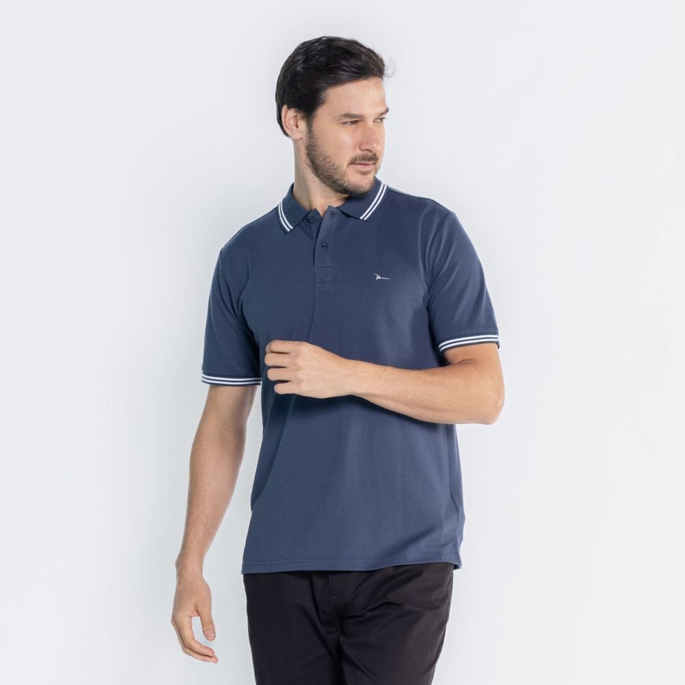 Camisa Polo Piquet Masculina Marc Alain