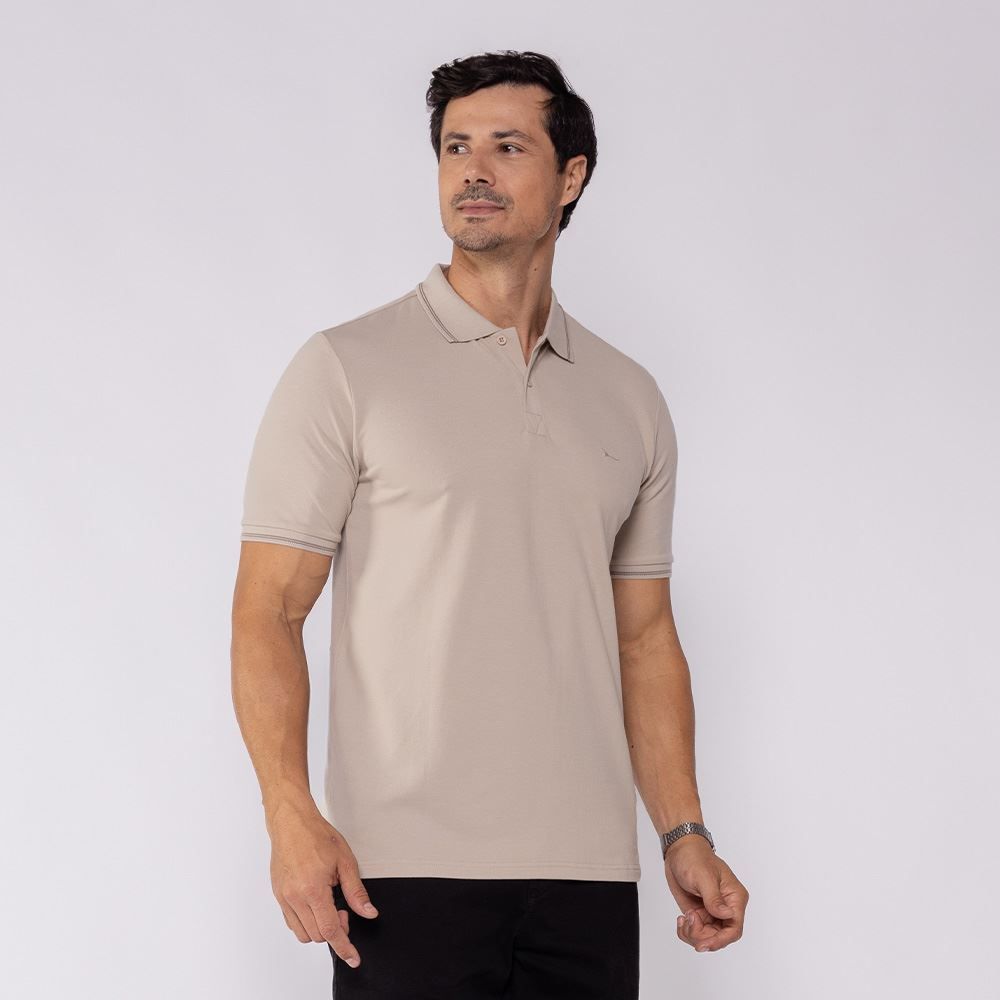 Camisa Polo Piquet Masculina Marc Alain