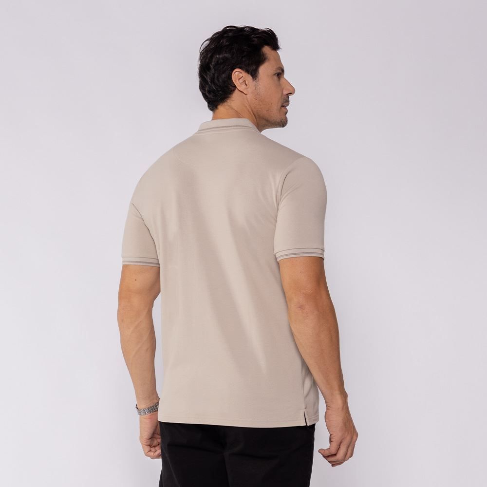 Camisa Polo Piquet Masculina Marc Alain