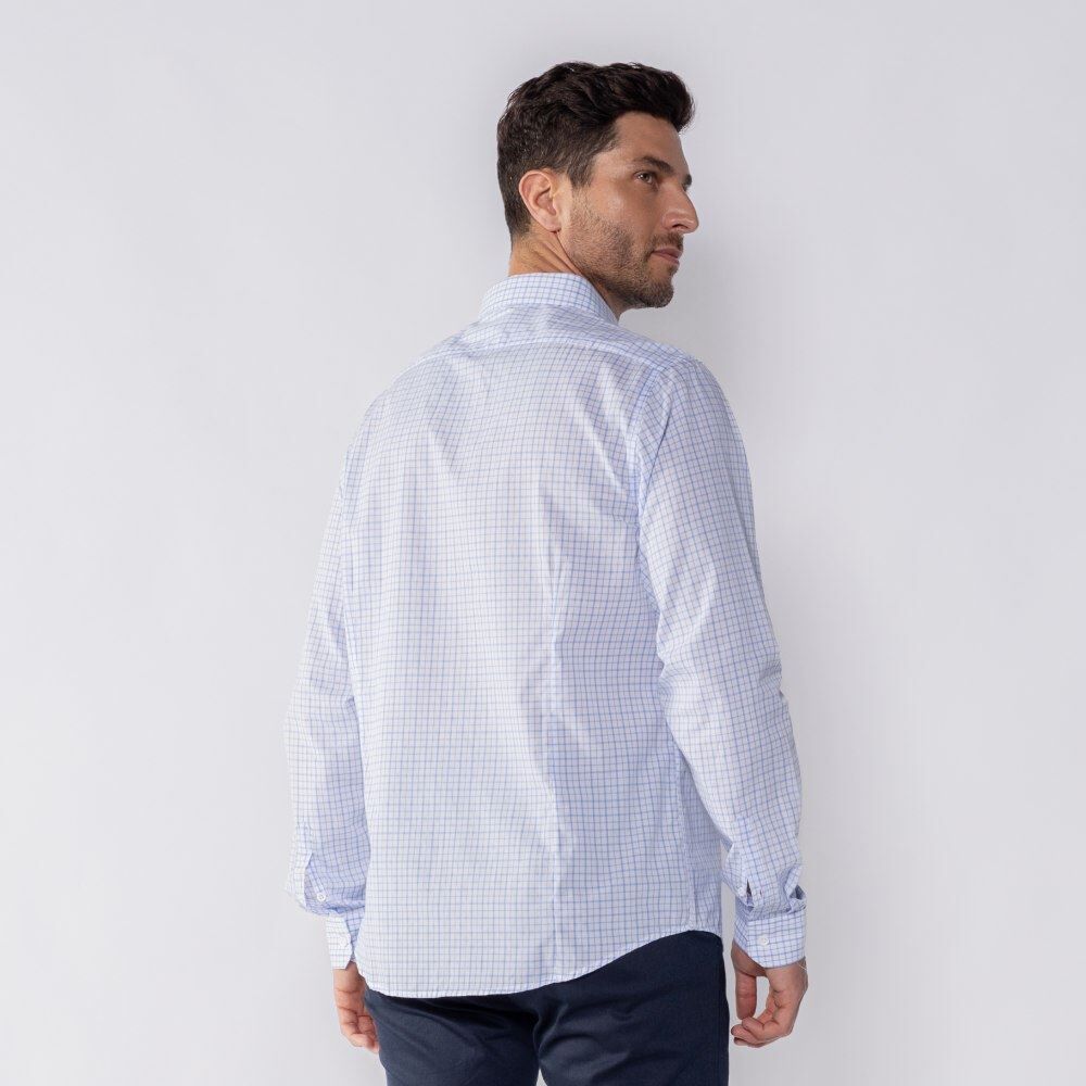 Camisa Social Masculina De Tricoline Marc Alain