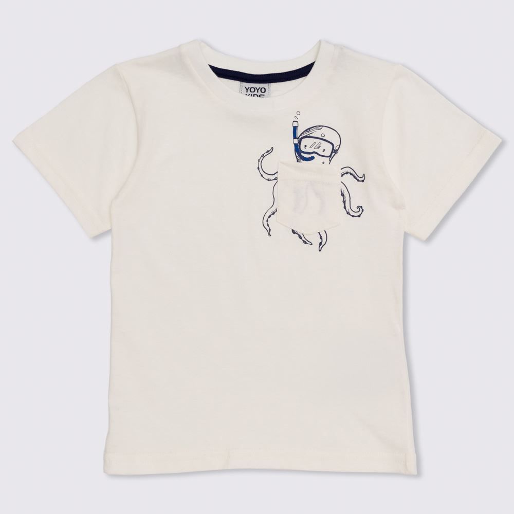 Camiseta 1 a 3 anos + Bolso Polvo Yoyo Kids