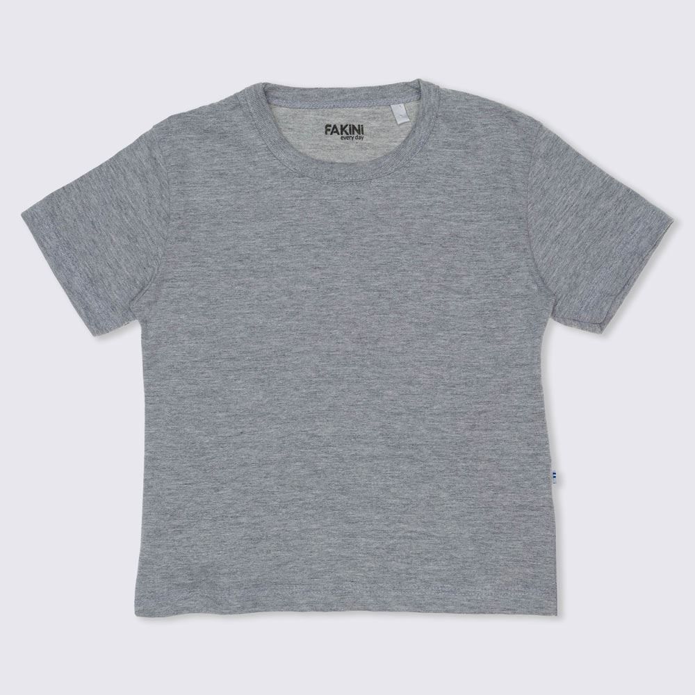 Camiseta 1 a 3 anos Básica M/Malha Fakini