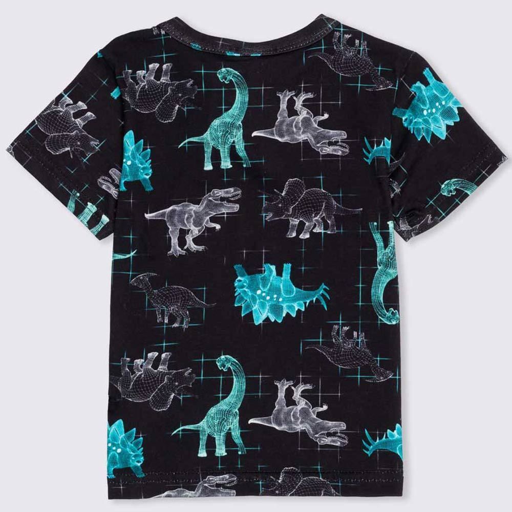 Camiseta 1 a 3 anos Full Dinossauro Alakazoo