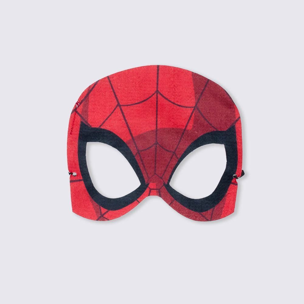 Camiseta 1 a 3 anos Malha Spider Man + Máscara Brandili