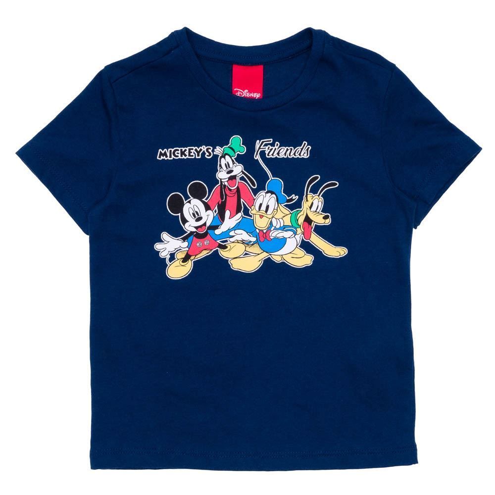 Camiseta 1 a 3 anos Mickey Friends Disney