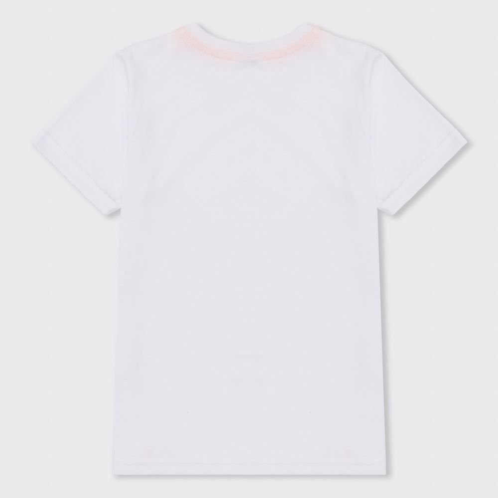 Camiseta 4 a 10 anos Malha Lisa Tropical Hot Dog