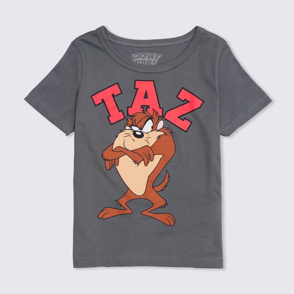 Camiseta 4 a 10 anos Malha Taz Bandup