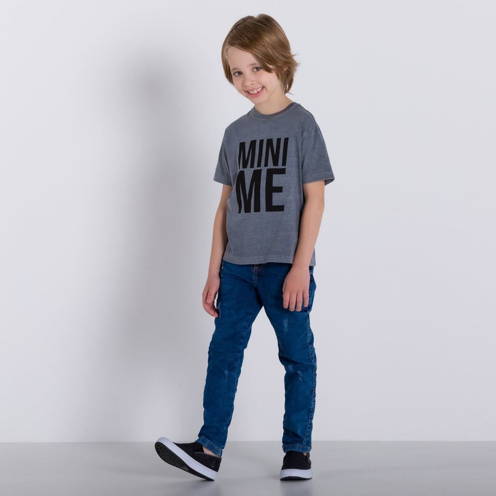 Camiseta 4 a 10 anos Mini Me Yoyo Kids