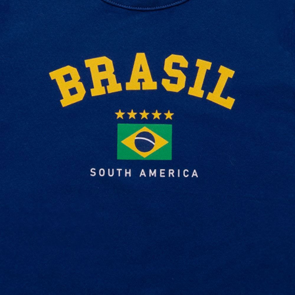 Camiseta Brasil Juvenil Menina 12 a 16 Anos Brandili
