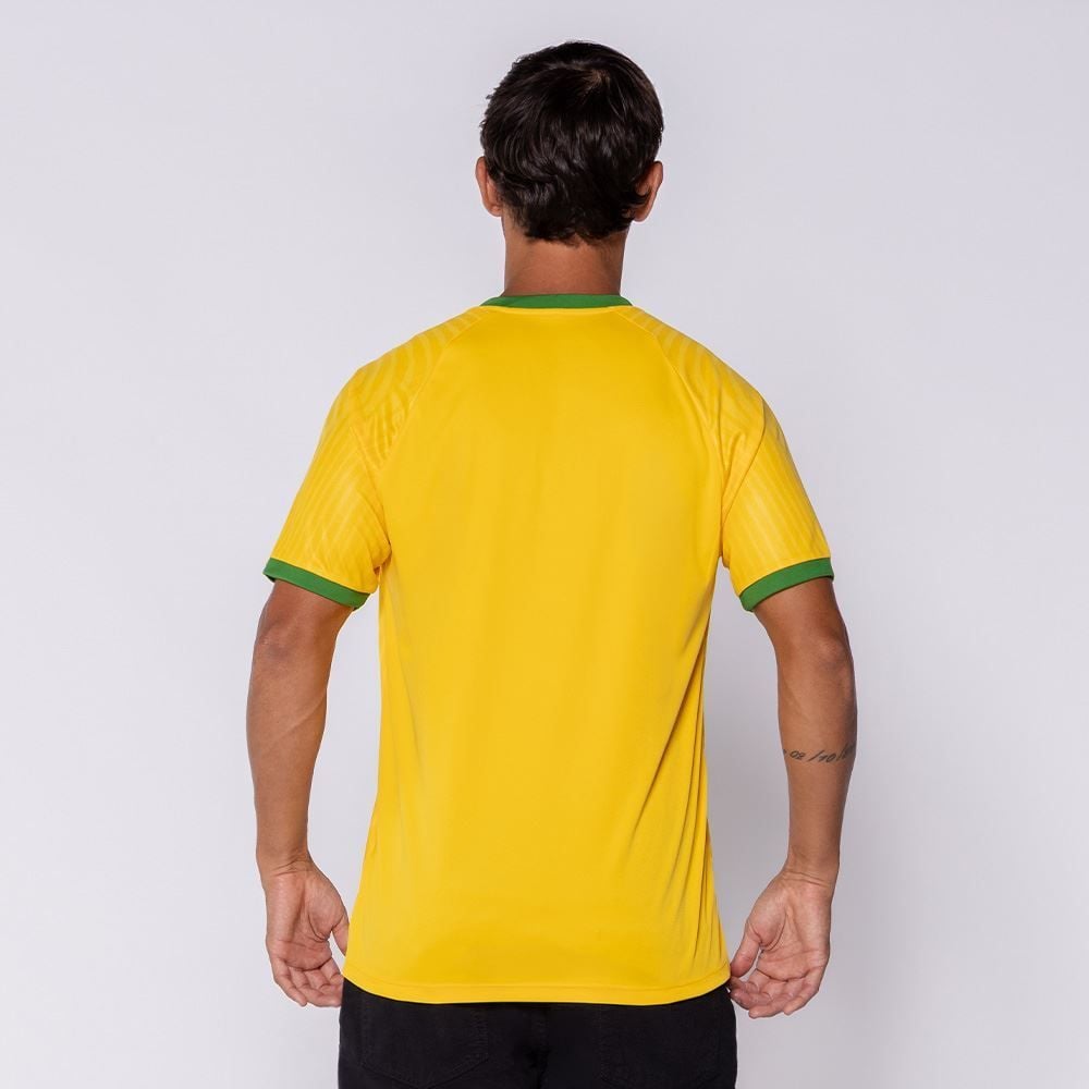 Camiseta Brasil Masculina Holográfica Penalty