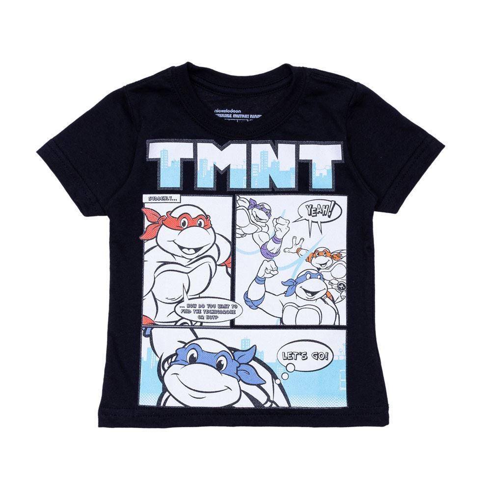 Camiseta de 1 a 3 Anos Tartarugas Ninja TMNT Banker