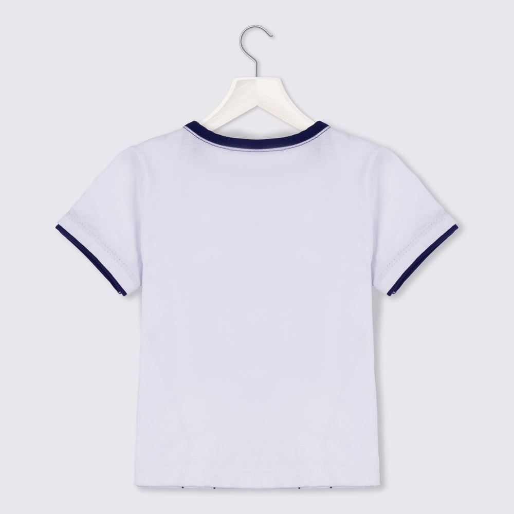Camiseta de Bebê Be Brave + Franjas Juba Yoyo Baby