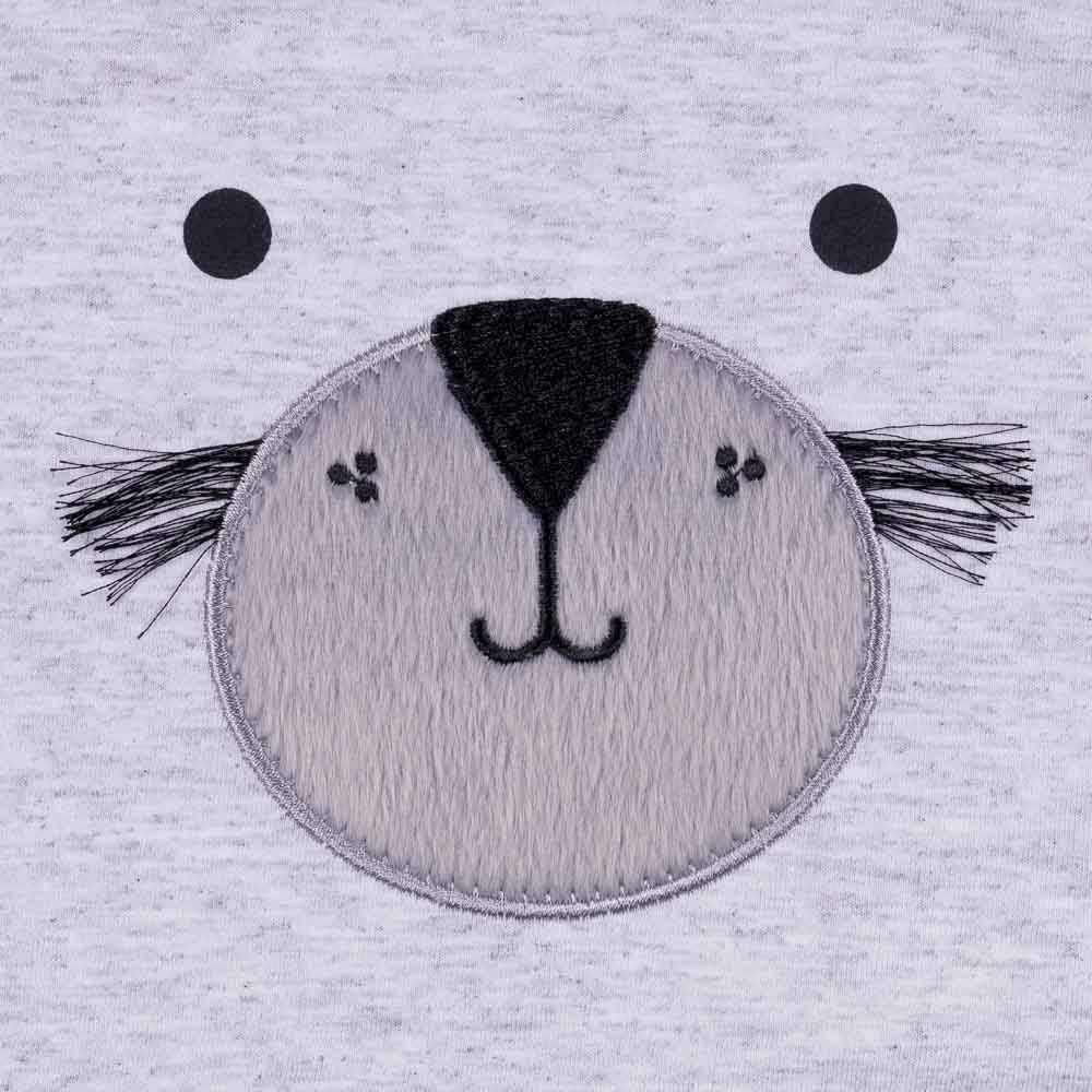 Camiseta de Bebê Bordado + Franjas Yoyo Baby