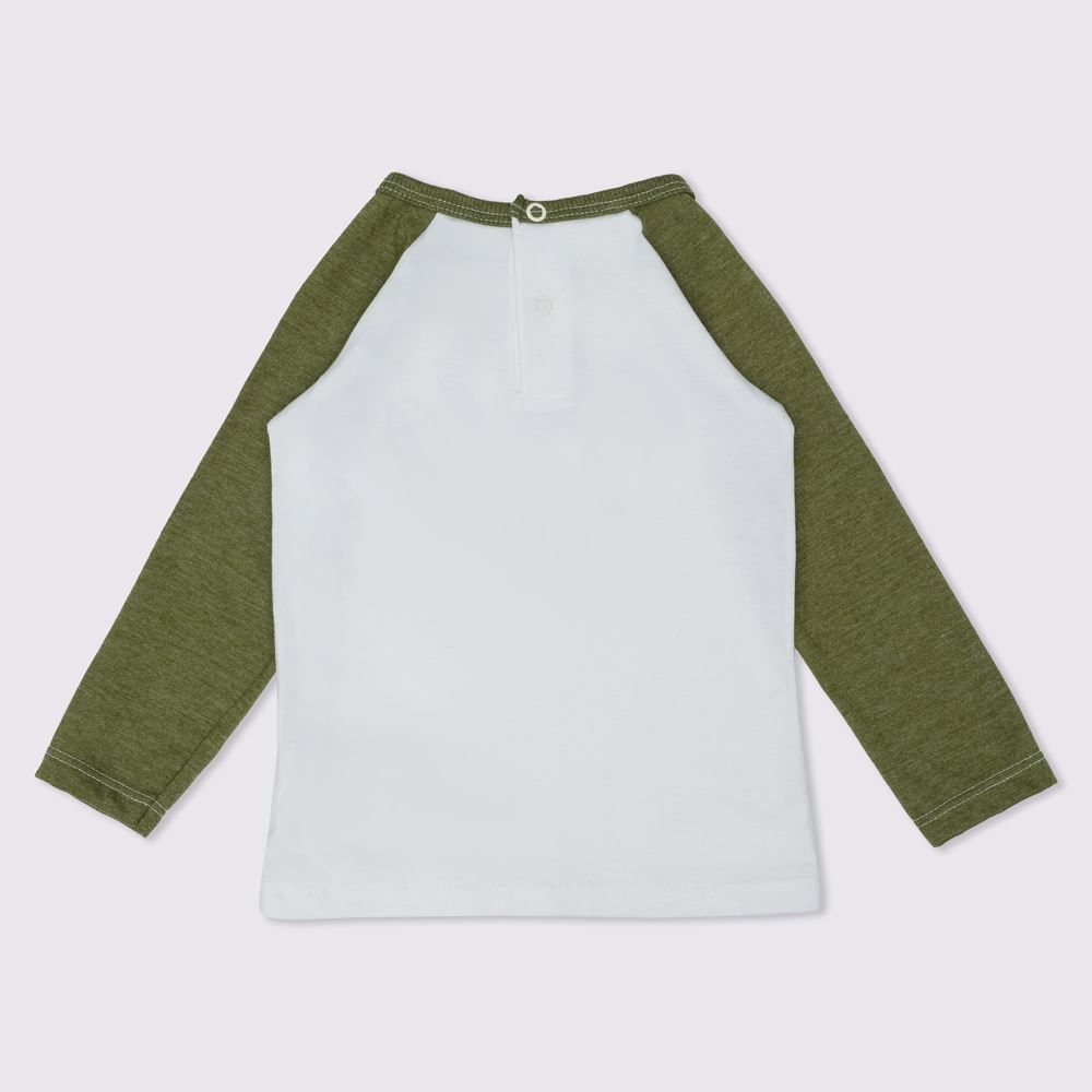 Camiseta de Bebê Mangas Raglan Yoyo Baby