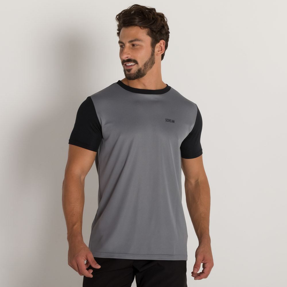 Camiseta Dry Mangas Raglan Scream