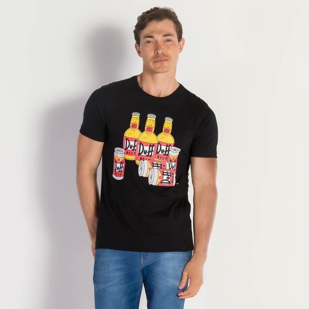 Camiseta Duff Simpsons Disney