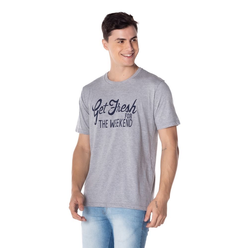 Camiseta Estampa Escrita Marc Alain