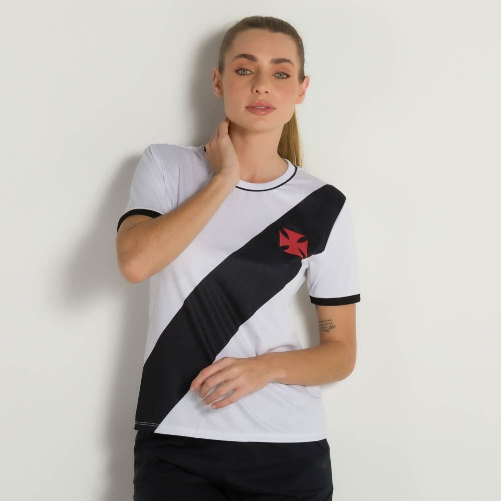 Camiseta Feminina Caravel Vasco