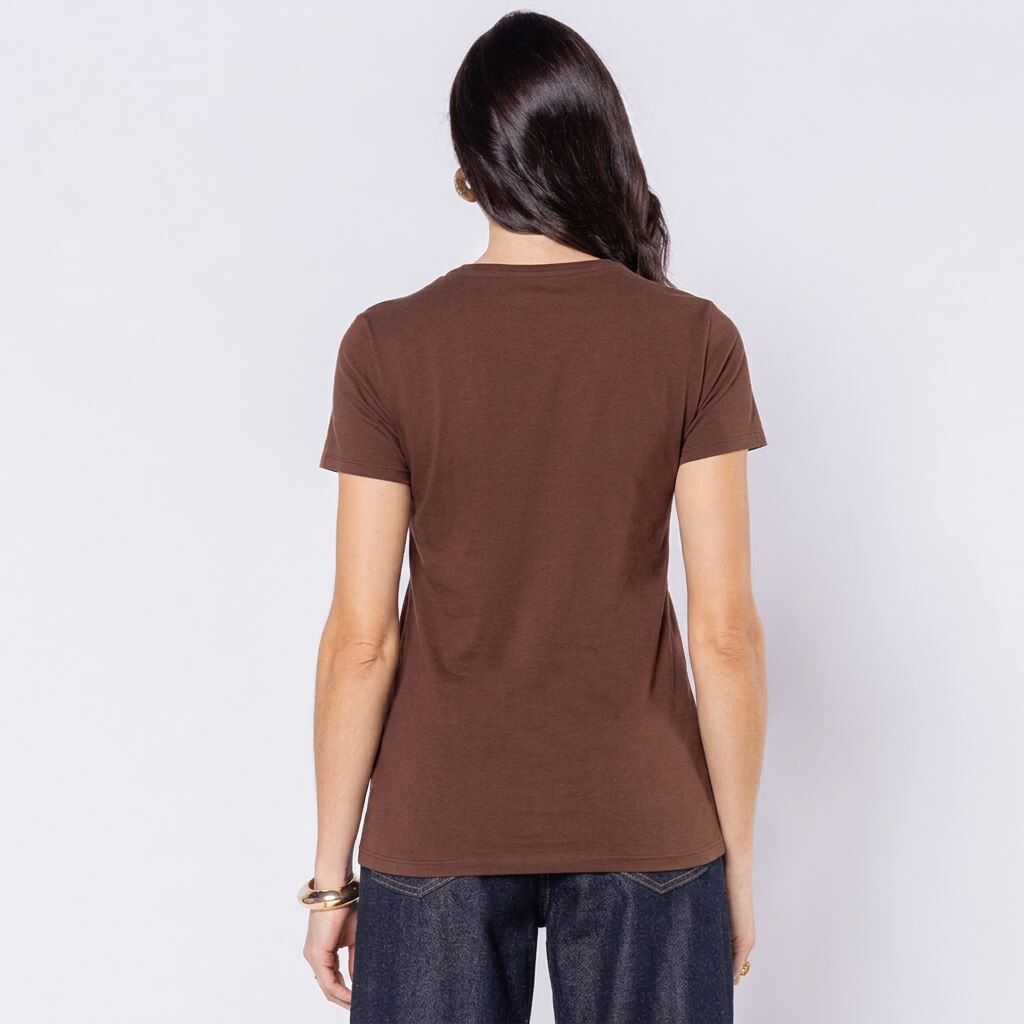 Camiseta Feminina Em Algodão Patricia Foster